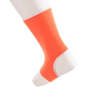 <b>Ankle</b> <b>Support</b> Sleeve Compression Wrap Orange Unisex Adult Pull On Protective Guard for <b>Ankle</b> Protection - Product Image 4