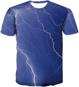 T-shirt à manches courtes pour homme, logo sur le devant, col rond, coupe classique, style HIGH STREET, 100% coton jersey, tissu tricoté écologique - Product Image 6