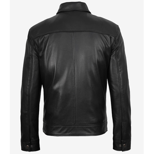2026 OEM Top Trending Genuine Black Cowhide Leather <b>Jacket</b> For Men's High Quality Low MOQ Plus Size <b>Winter</b> Fashion Heated <b>Jacket</b> - Product Image 2