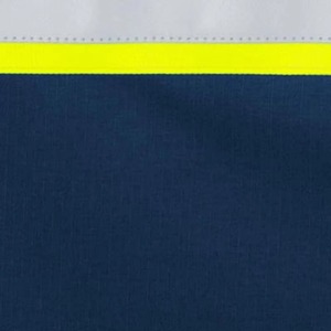 Men's Hi Visibility Reflective Work Shirt Class 2 Polyester Safety <b>Uniform</b> <b>for</b> <b>Construction</b> Road Crew - Product Image 3