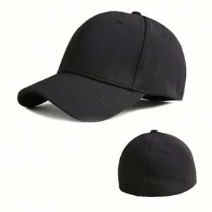 Gorras de Béisbol al por Mayor de Alta Calidad con Logotipo Bordado en 3D, Gorras Ajustadas con Parte Trasera Cerrada, Unisex para Adultos, 100% Poliéster - Product Image 1