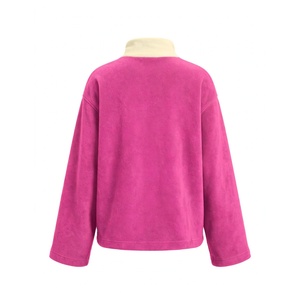 เสื้อฮู้ด SPINE CRAFT แบบสวมหัว สไตล์ลำลอง แฟชั่นทันสมัย ซับในเป็นมิตรกับสิ่งแวดล้อม ระบายอากาศได้ดี ทรงโอเวอร์ไซส์ ซิปครึ่งตัว สำหรับผู้หญิง - Product Image 6
