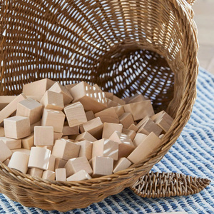 Adorable Rattan Whale Shape <b>Toy</b> <b>Basket</b> Handmade Eye-Catching Animal Shape Kids <b>Storage</b> <b>Storage</b> <b>Basket</b> For Children's Room - Product Image 5