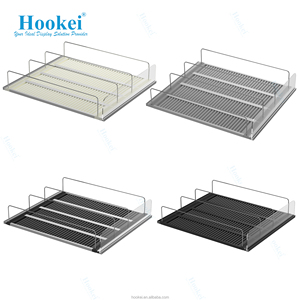 Wholesale Automatic Drinks <b>Storage</b> Freezer Shelf Roller <b>Fridge</b> Dividers Supermarket Roller Shelf Pusher System - Product Image 6