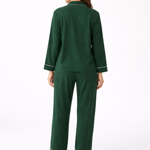 Conjunto de Pijama de Algodón Premium al por Mayor para Mujer - Suministro Directo de Fábrica para Ropa de Dormir Personalizada - Product Image 2
