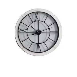 Premium Rose Gold <b>Wall</b> <b>Clock</b> Modern Industrial Roman Numeral Skeleton Design Silent Metal <b>Clock</b> for Luxury Living Room <b>Decor</b> - Product Image 2