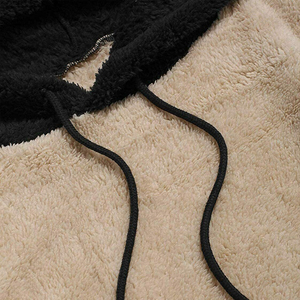 Nouvel arrivage : Sweat-shirts à capuche en polaire Sherpa personnalisés, de qualité supérieure, épais, avec fermeture éclair, 500 GSM - Product Image 6