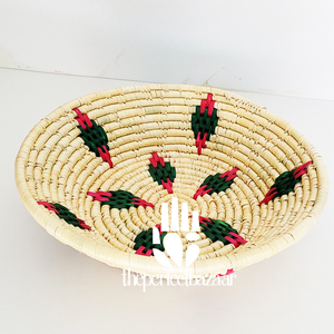 Cesta de Almacenamiento en Forma de Diamante, Multiusos, de Hierba Natural Moonj, Cesta Abierta, Ecológica, Duradera, Mini, Multiusos - Product Image 5