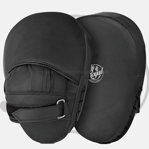 Mitaines d'entraînement en cuir PU pour hommes, femmes et enfants - Mitaines de frappe incurvées 1 pièce, coussinets de boxe pour le cyclisme, les arts martiaux, le karaté, la boxe - Product Image 3