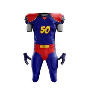 Uniforme de Fútbol Americano Transpirable y Ligero Más Vendido, Servicio OEM, Precio Económico - Product Image 2