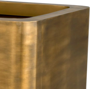 Jardinière design faite à la main en métal et fer à motif carré, jardinière décorative classique et élégante, vente en gros à chaud - Product Image 4