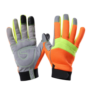 Gants mécaniques isolés haute performance en cuir synthétique, résistants à la chaleur, imperméables, antidérapants, avec poignet élastique, durables - Product Image 4