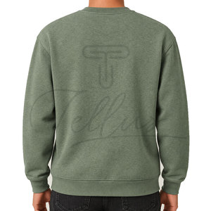 Sudadera de Forro Polar para Hombre, Diseño Moderno, Transpirable, de Secado Rápido, Algodón/Poliéster, Mangas Largas, Personalizable, Corte Holgado Perfecto - Product Image 2