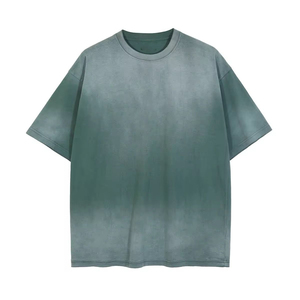 Camiseta de Hombre con Lavado Ácido, 100% Algodón, Talla Grande, Estampado Gráfico, Camisetas de Hombre con Logotipo, Camiseta Vintage para Hombre - Product Image 5