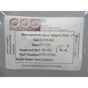 AMAT 0020-23586 Placa Adaptadora Shield, Endura, 8" - Equipo y Piezas de Semiconductores de Confianza de Tradicción Global - Product Image 1