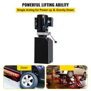 Centralina Idraulica da 14 Qt 2950 PSI per Sollevatori Auto e Rimorchi Ribaltabili 220V 60Hz 1 PH per Officine di Riparazione Auto Certificata ISO - Product Image 3