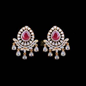 Crystal Rhinestone Gold-Plated Designer <b>Brooch</b> <b>Pin</b> for Gift - Product Image 3