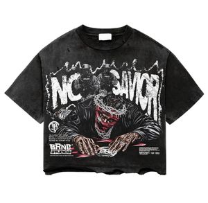 Camisetas Unisex de Algodón 100% de Alta Calidad con Logotipo Personalizado, Estampado en Serigrafía y Bajo con Efecto Desgastado, del Mejor Fabricante de Ropa - Product Image 2