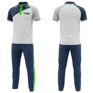 Custom <b>Cricket</b> Team Uniforms with Logo, Name & Number | Men Women Youth <b>Cricket</b> Wears Polo Shirt and Trouser Full Team - Product Image 3