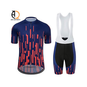 Ensemble de maillots de cyclisme isolés, kit de maillots de vélo - Product Image 5