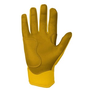 Gants de frappe en cuir jaune avec fermeture auto-agrippante, unisexes, pour adultes, durables, ambidextres - Product Image 4