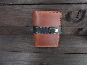 Carteras de cuero de vaca genuino para hombre, tarjeteros, organizador, estilo informal a la moda, bolso de mano corto de piel de vaca, LCH-0105 - Product Image 5