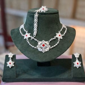 24K <b>Gold</b> Plated Vintage Dubai Fashion Jewelry <b>Set</b> Includes Necklace Earrings <b>Bangles</b> Combs Copper Material Diamond Germany - Product Image 5