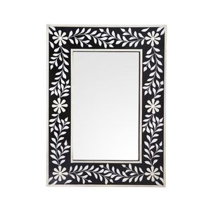 Handmade Stylish Luxury Wall Mirror Natural Bone Inlay <b>Frame</b> for Home Decor - Product Image 3