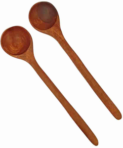 Ensemble de 4 louches de cuisine en bois pour mariage, surface lisse miroir, prise en main douce, écologiques, légères, durables, compatibles lave-vaisselle - Product Image 3