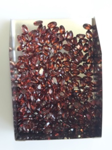 Granat rouge naturel 5x3MM, coupe ovale, pierre précieuse de qualité supérieure, pour la fabrication de bijoux, accessoire - Product Image 2