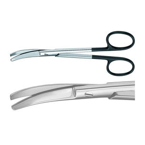 Ciseaux chirurgicaux Fomon Super Cut de qualité supérieure, 4,5 pouces, à pointe arrondie, en acier inoxydable, instrument chirurgical CE ISO 13485 Java Surgical - Product Image 3