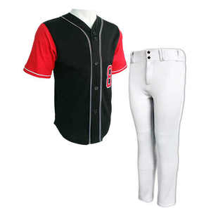 Vêtements de baseball et softball pour adultes, uniformes d'équipe personnalisés avec logo, qualité supérieure, fabriqués au Pakistan, 100% coton, vente en gros - Product Image 5
