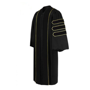 Adult Graduation <b>Gown</b> With <b>Cap</b> <b>And</b> Tassel Performance Wear College University Set High Quality Classic Customizable Kindergarten - Product Image 2