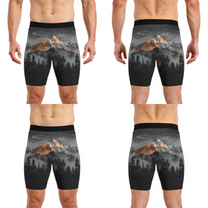 Pantalones Cortos Deportivos con Estampado Gráfico de la Naturaleza para Hombre, Ropa Deportiva Informal para Actividades al Aire Libre, Más Vendidos - Product Image 1