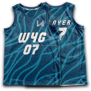 Conjunto de camiseta de baloncesto ligero con cuello en V de alta calidad, uniformes de práctica para jóvenes con sublimación transpirable, diseño impreso Reversible - Product Image 4