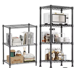 OEM/ODM Vietnam High Quality 4 Tier NSF Metal Chrome Wire <b>Shelf</b> Rack 800lbs Heavy Duty Garage Storage Shelving <b>Unit</b> - Product Image 3