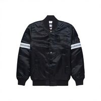 Chaqueta Bomber sin Cuello para Hombre, de Invierno, Personalizada al por Mayor, de Alta Calidad, con Exterior Grueso de Lona, Recubierta de Nailon, Ecológica e Impermeable