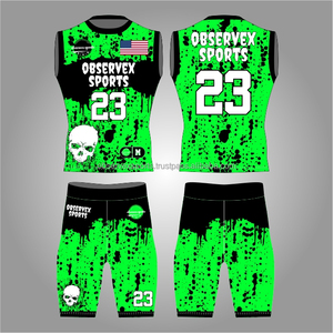7v7 Uniform <b>Compression</b> Fit 7on7 Custom Made High Quality Flag Football Uniforms 7v7 Jerseys - Product Image 1