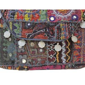 Bolso indio hecho a mano para mujer, bolso de compras Banjara, bolso de Compras de moda para mujer, bolsos de mano de retales Vintage de lujo, hecho artesanal - Product Image 3