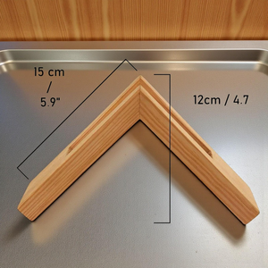 Porte-serviettes en bois peint moderne, support de table pour salle à manger, cuisine, restaurant, hôtel, décoration de la maison - Product Image 6