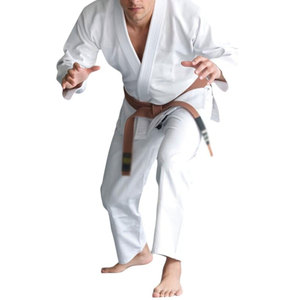 Uniforme de Artes Marciales BJJ Gi 100% Algodón con Logotipo Frontal, Transpirable, Ligero y de Alta Calidad para Adultos - Product Image 1