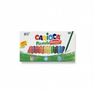 Pastelli Carioca Plastello 30 Colori Super Resistenti, Materiali Artistici - Product Image 2