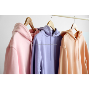 เสื้อฮู้ดดี้ผู้ชายแบบซิป ทรงโอเวอร์ไซส์ พิมพ์โลโก้ตามสั่ง ผ้าโพลีเอสเตอร์/คอตตอน เฟรนช์เทอร์รี่ 330gsm หนานุ่ม ซักแล้ว - Product Image 5