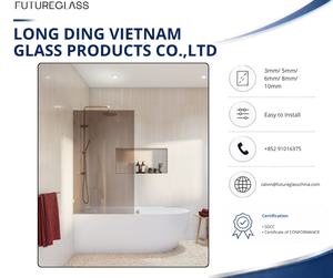Verre trempé anti-reflet de marque Long Dinh, traitement des bords lisses, garantie 4 ans, épaisseurs 3-12mm, vente en gros en vrac - Product Image 1