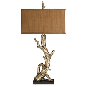 <b>Balloon</b> Design <b>Table</b> Lamp Fabric Shade Antique Brass Base Contemporary Metal <b>Table</b> Lamp for Modern Interior Decor - Product Image 6