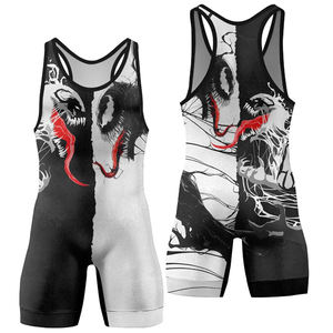 Combinaison de lutte et de MMA personnalisée avec logo, vêtements de sport extensibles pour l'entraînement en salle, vêtements d'arts martiaux - Product Image 1