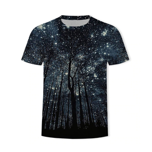 เสื้อยืดซับลิเมชั่นคุณภาพดีที่สุด ผลิตจากโพลีเอสเตอร์ 100% ทรงปกติ สไตล์ฮิปฮอป ดีไซน์ใหม่ รับผลิตเสื้อซับลิเมชั่นตามสั่ง - Product Image 1