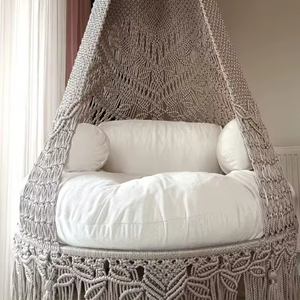 <b>Macrame</b> Swing Chair, Large Hanging Chair, Hammock Chair - Product Image 1