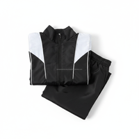 Ensemble de survêtement coupe-vent pour homme, réfléchissant, personnalisé, OEM, vente en gros