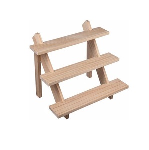 Elegante Soporte para Cupcakes de Madera Hecho a Mano, Exhibidor de Postres de Madera Natural para el Hogar, Panadería, Cafetería y Mesas de Fiesta - Product Image 3